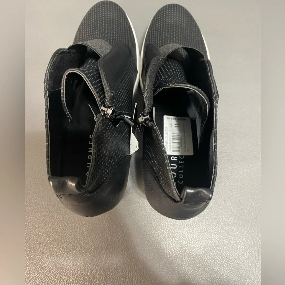 NWT JOURNEE COLLECTION WEDGE SNEAKERS - Picture 4 of 6